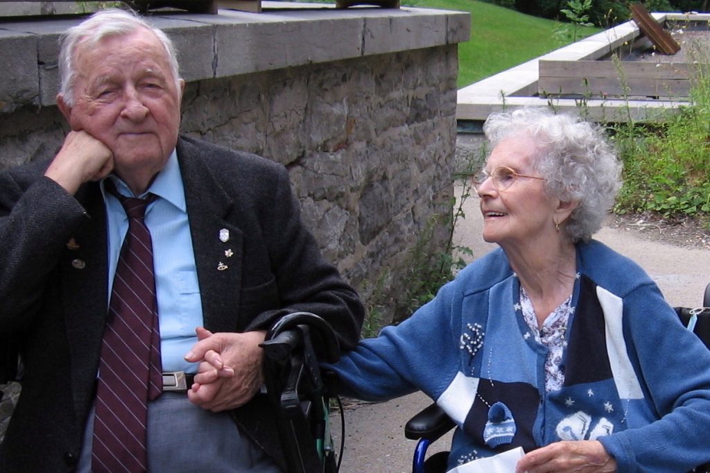 James and Margaret in 2005